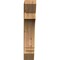 Ekena Millwork Imperial Slat Rough Sawn Bracket, Western Red Cedar, 4"W x 18"D x 22"H BKT04X18X22IMP06RWR - alternate 2